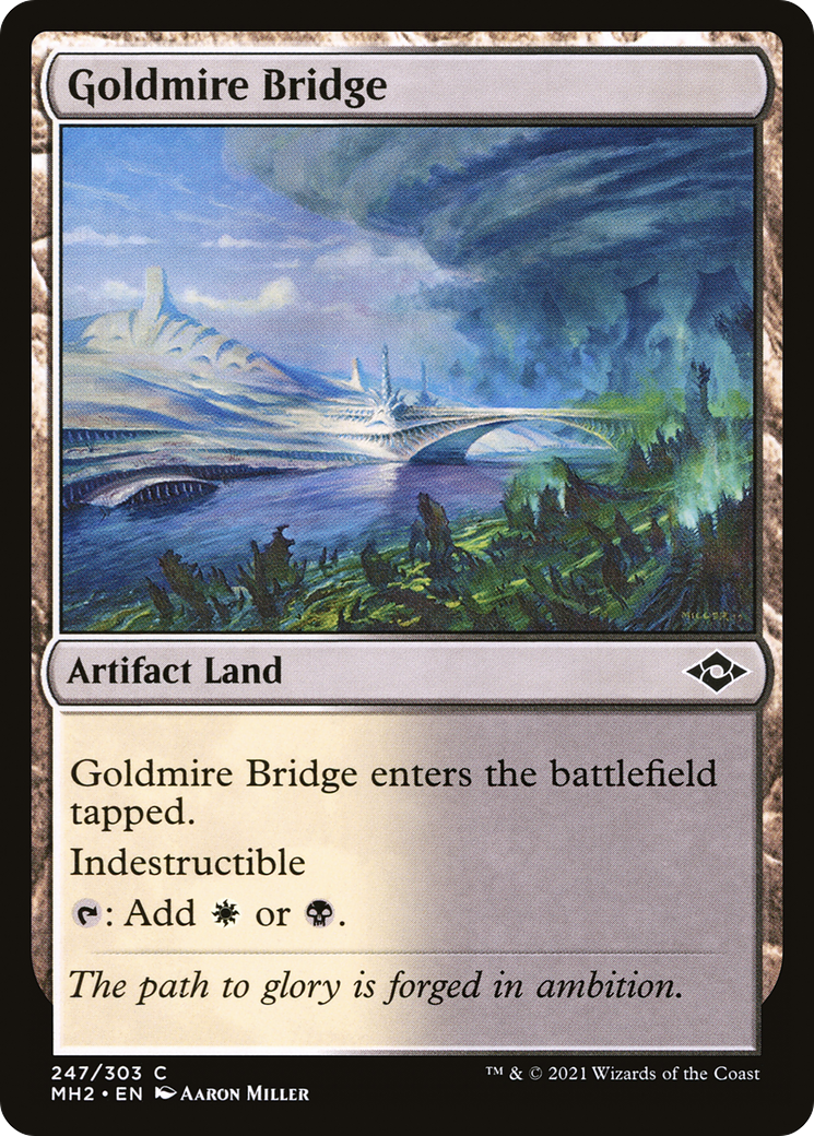 Goldmire Bridge [Modern Horizons 2] | Silver Goblin