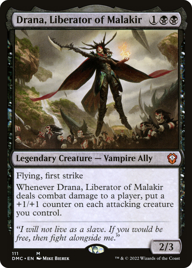 Drana, Liberator of Malakir [Dominaria United Commander]