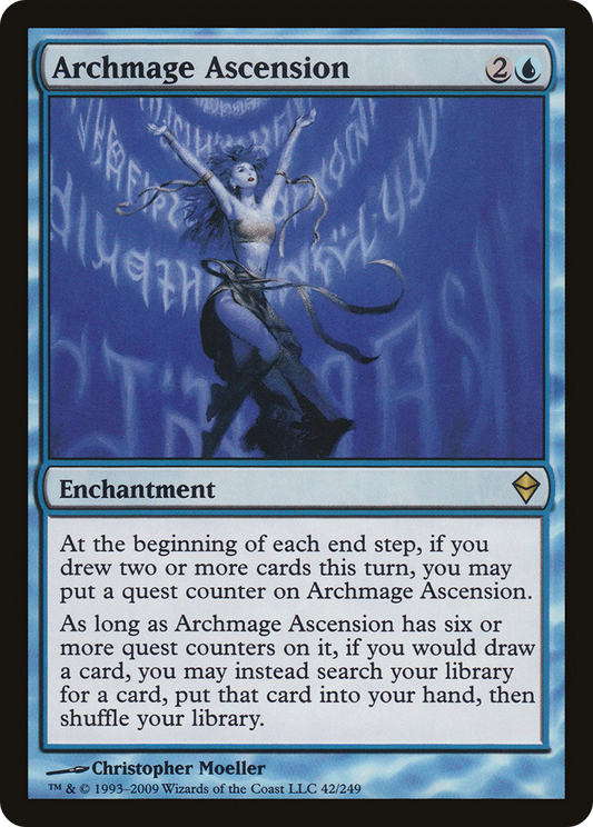 Archmage Ascension [Zendikar] Foil