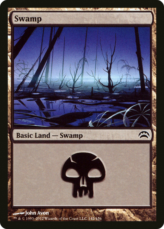 Swamp (142) [Planechase 2012] Foil