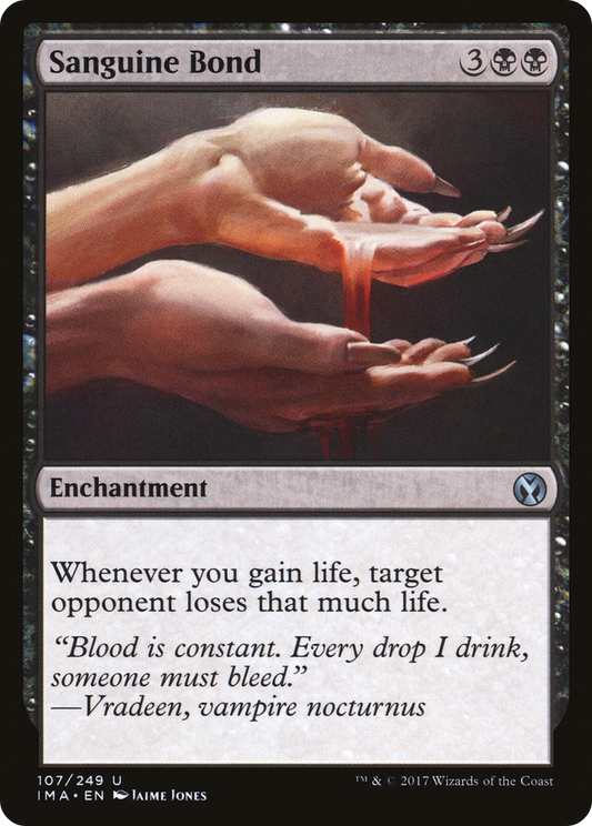 Sanguine Bond [Iconic Masters] Foil