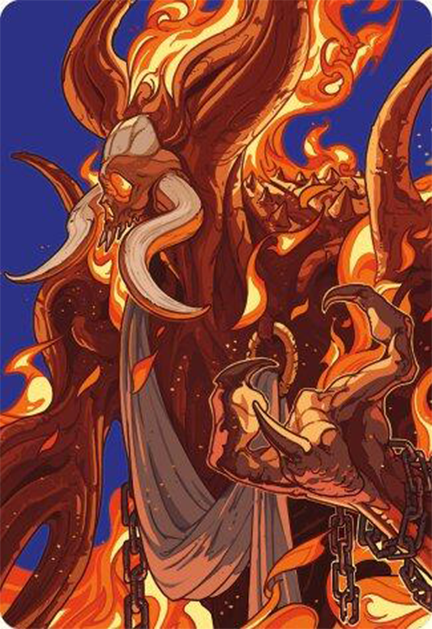 Phlage, Titan of Fire's Fury Art Card [Modern Horizons 3 Art Series] | Silver Goblin