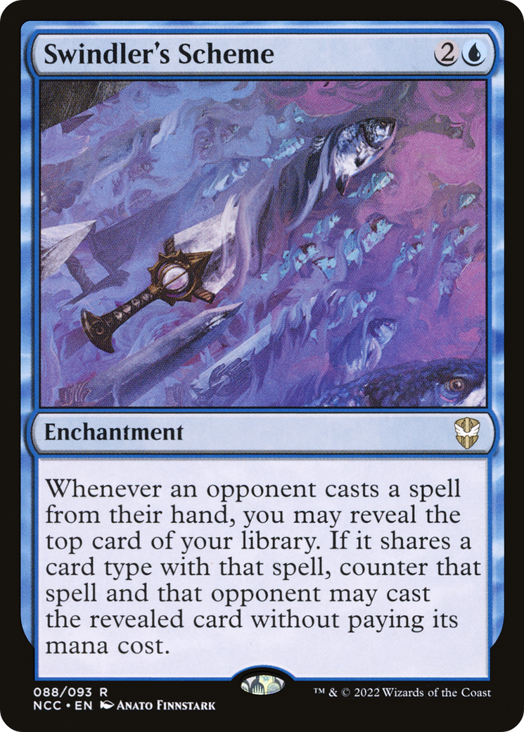 Swindler's Scheme [Streets of New Capenna Commander] Foil
