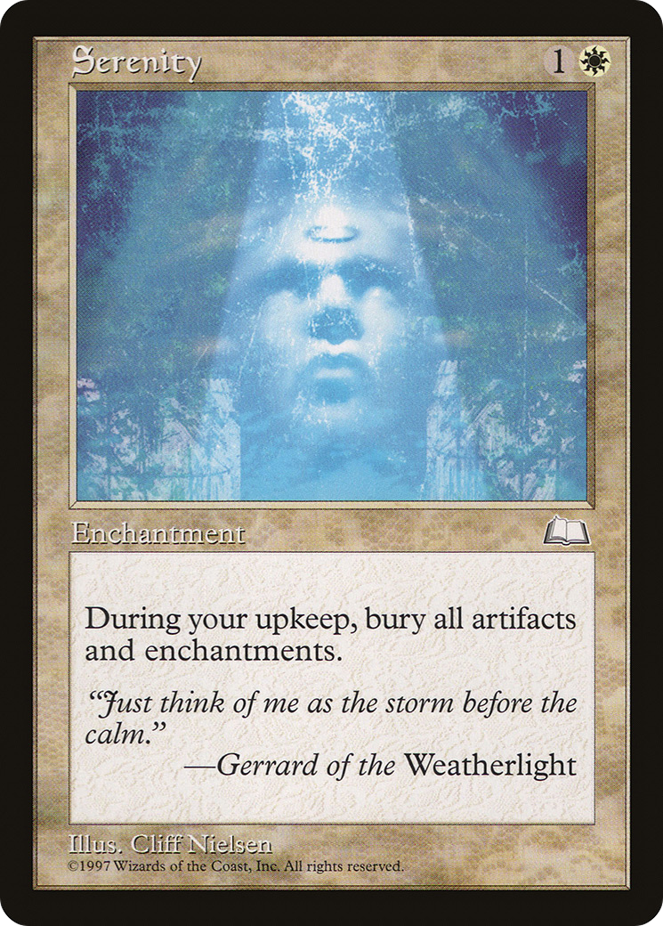 Serenity [Weatherlight] | Silver Goblin