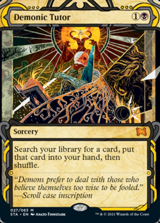 Demonic Tutor [Strixhaven: School of Mages Mystical Archive] | Silver Goblin