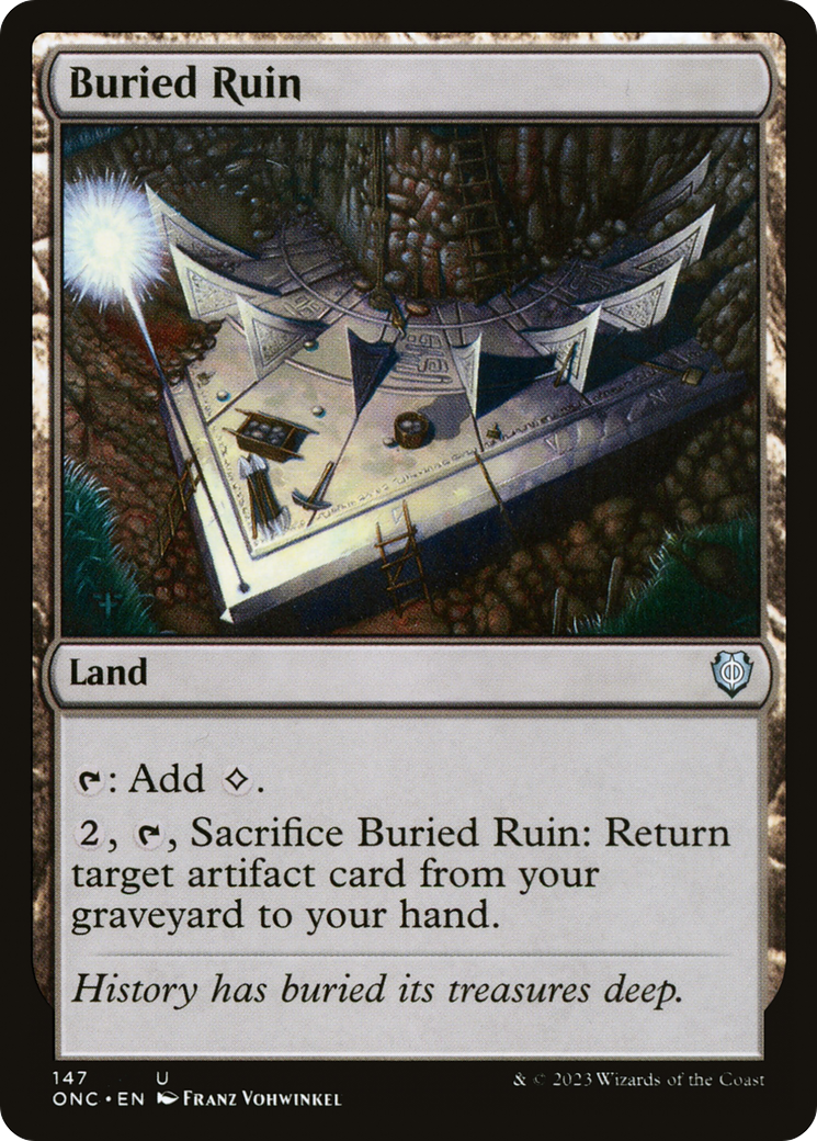 Buried Ruin [Phyrexia: All Will Be One Commander]