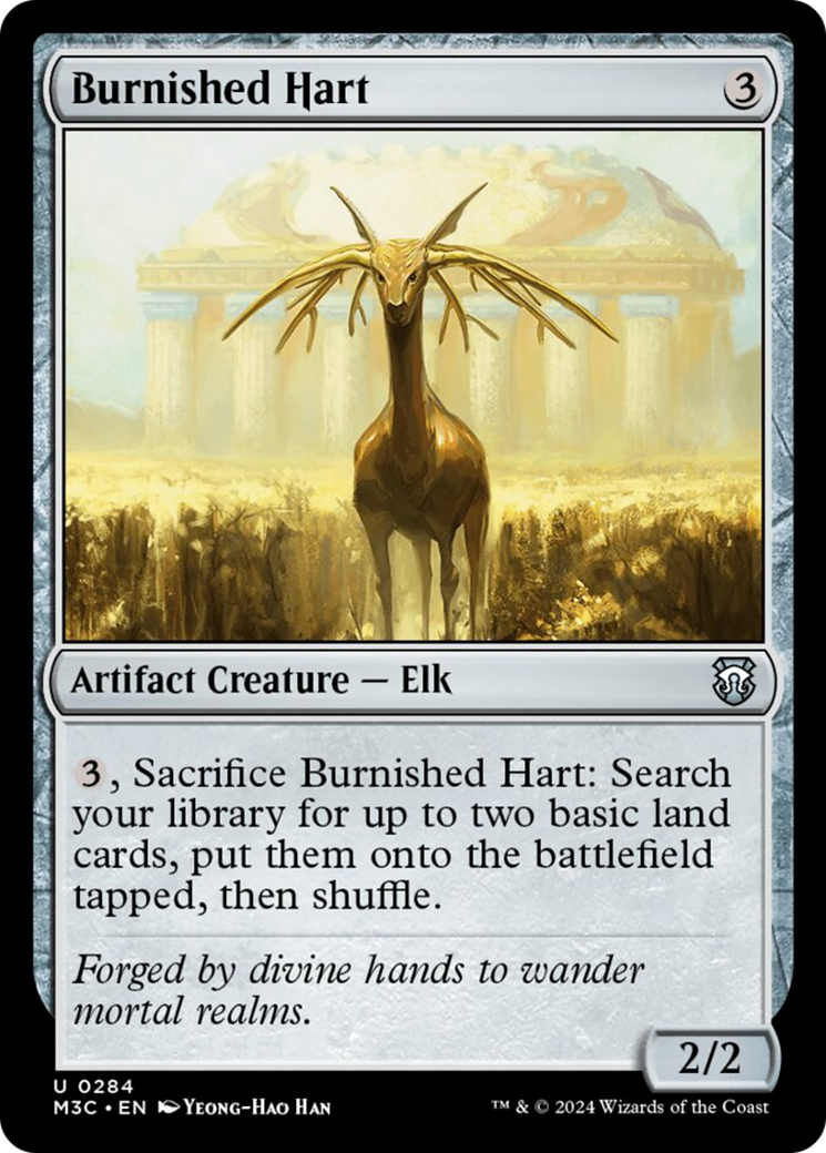 Burnished Hart (Ripple Foil) [Modern Horizons 3 Commander] | Silver Goblin