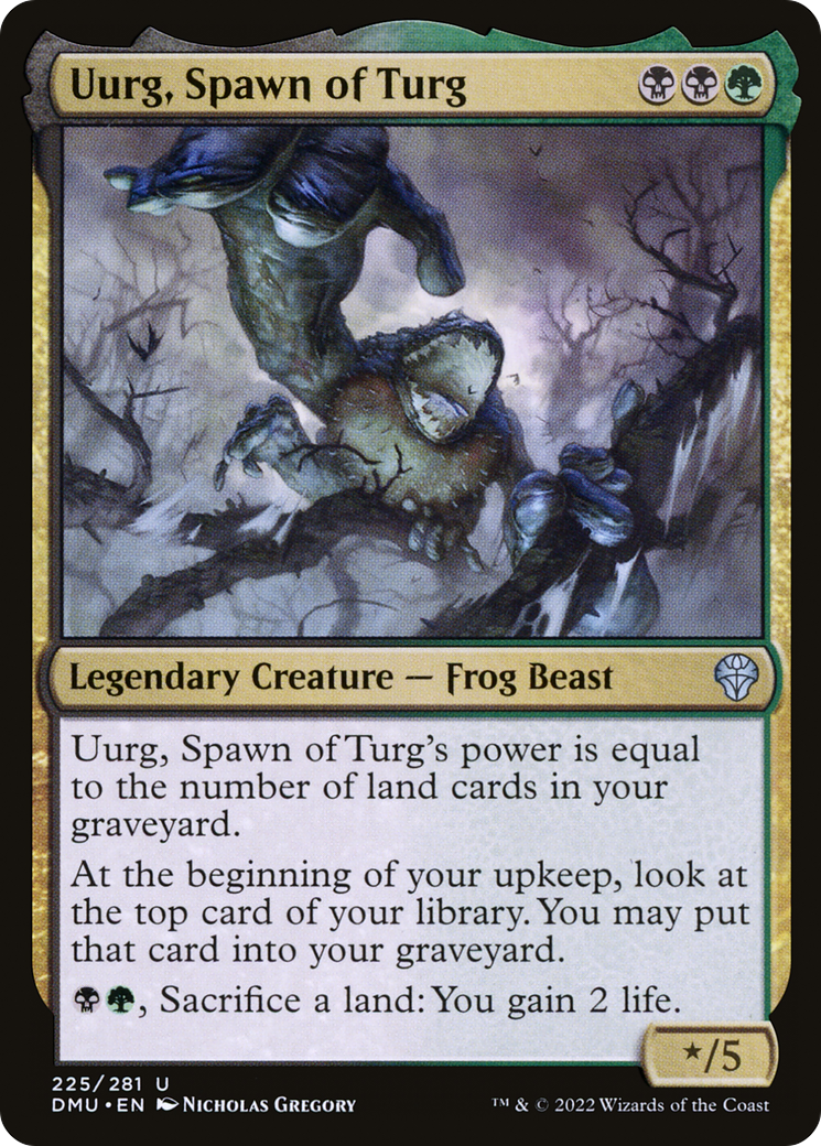 Uurg, Spawn of Turg [Dominaria United] | Silver Goblin