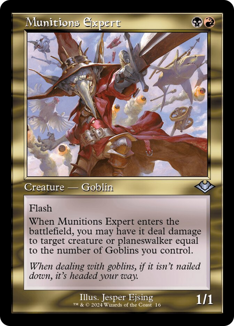 Munitions Expert (Retro) [Modern Horizons] | Silver Goblin