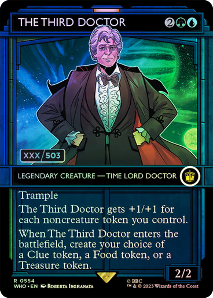 The Third Doctor (Serial Numbered) [Doctor Who] | Silver Goblin