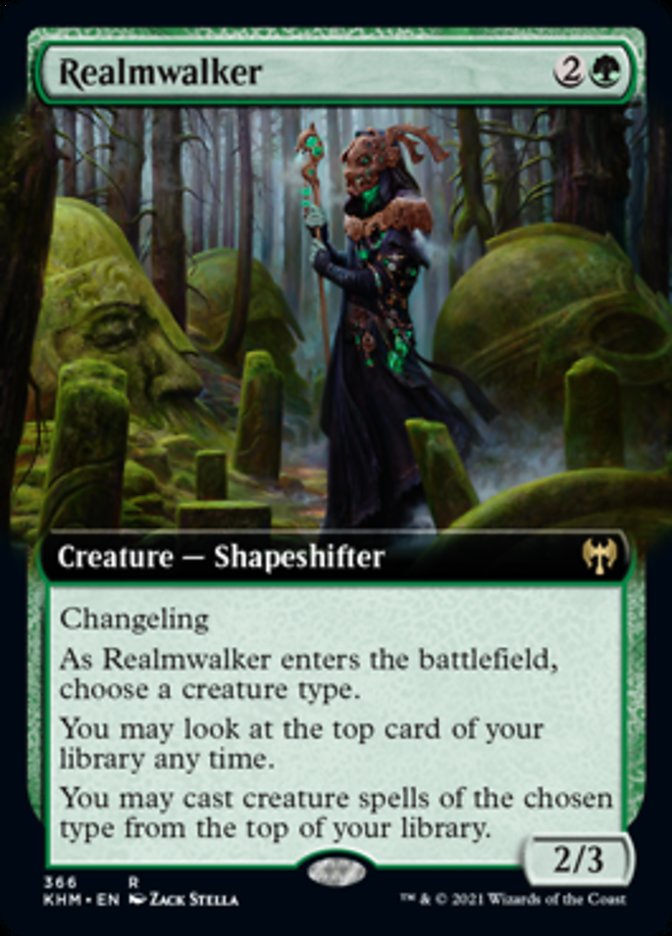 Realmwalker (Extended Art) [Kaldheim] | Silver Goblin