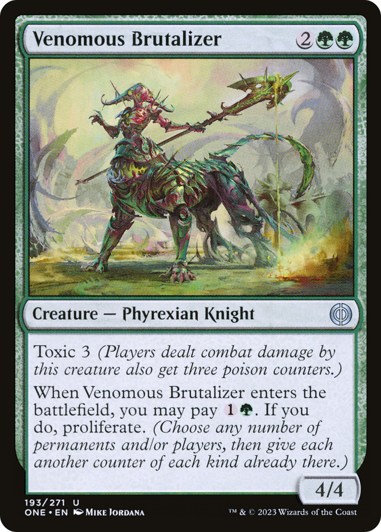 Venomous Brutalizer [Phyrexia: All Will Be One] | Silver Goblin