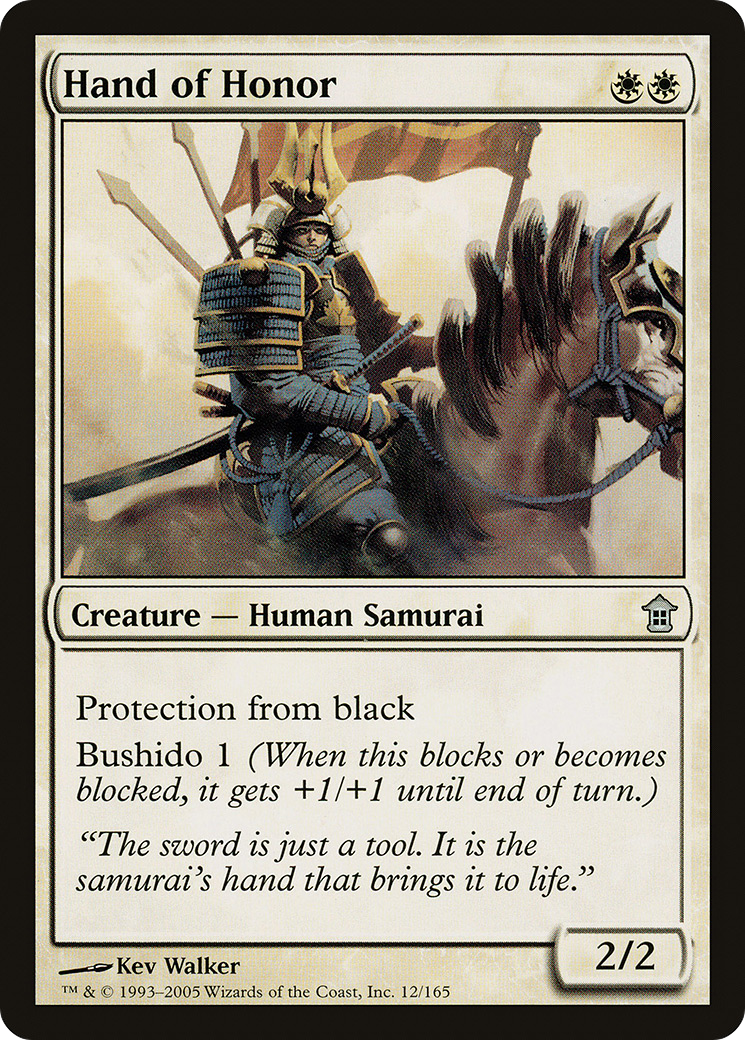 Hand of Honor [Saviors of Kamigawa] | Silver Goblin