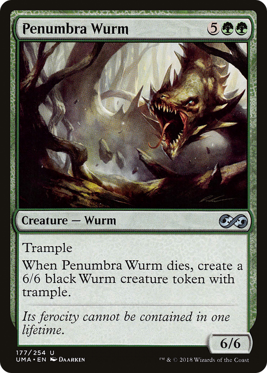 Penumbra Wurm (177) - Ultimate Masters