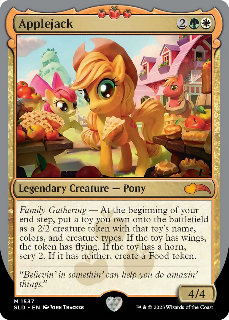 Applejack [Secret Lair Drop Series] | Silver Goblin