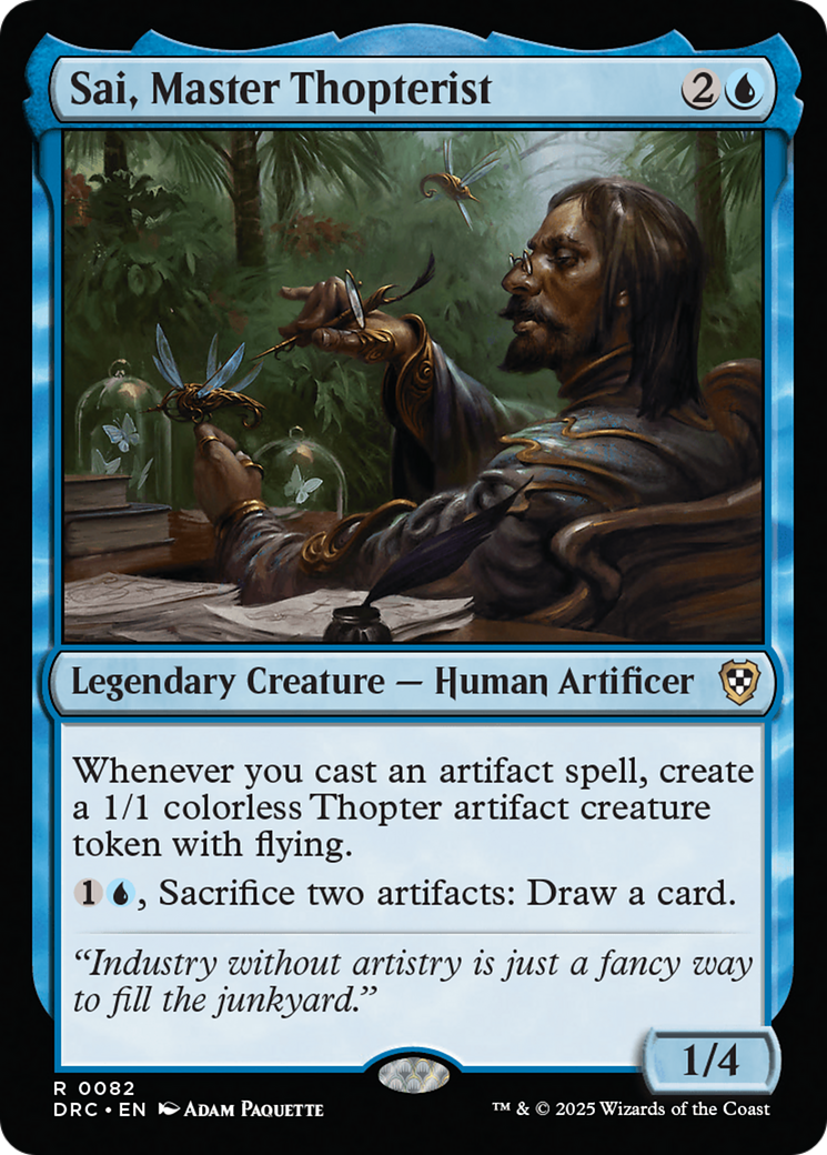 Sai, Master Thopterist (082) - Commander: Aetherdrift