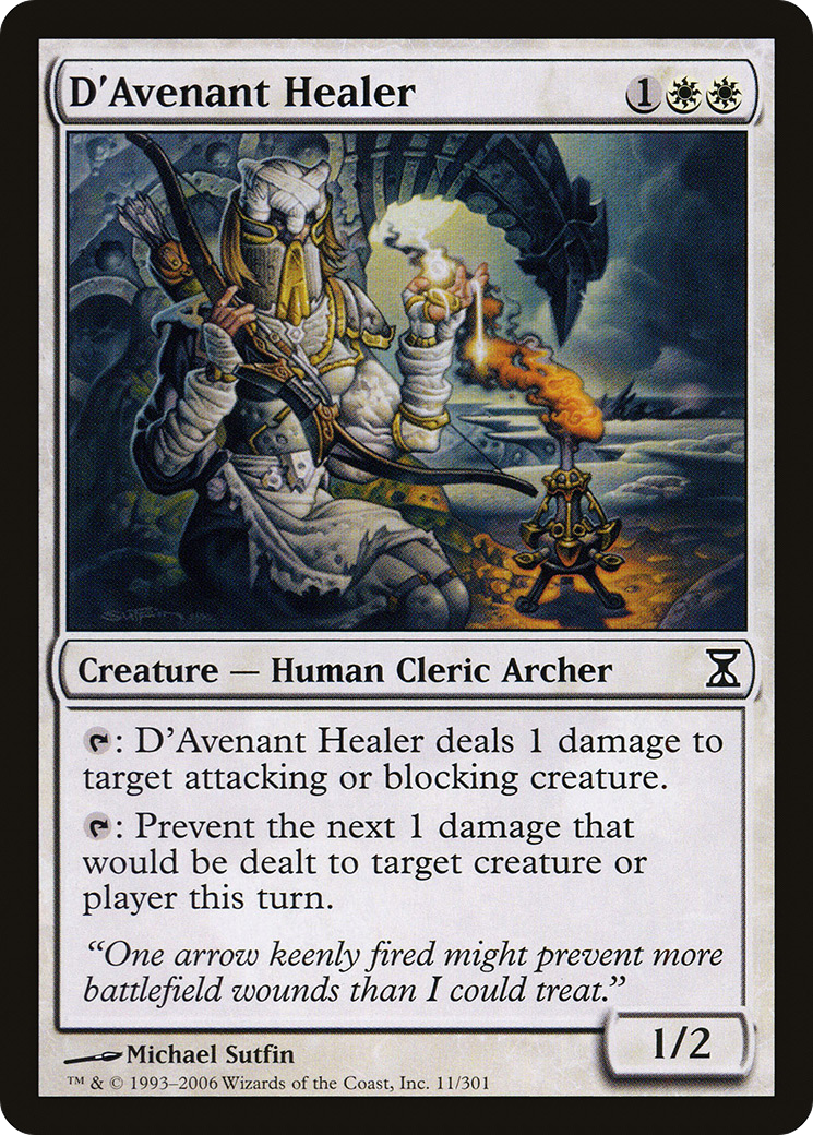 D'Avenant Healer [Time Spiral] Foil