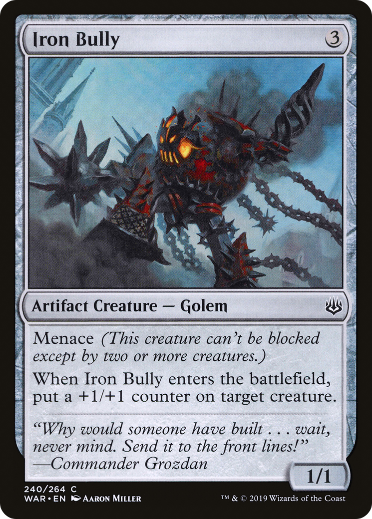 Iron Bully [War of the Spark] | Silver Goblin