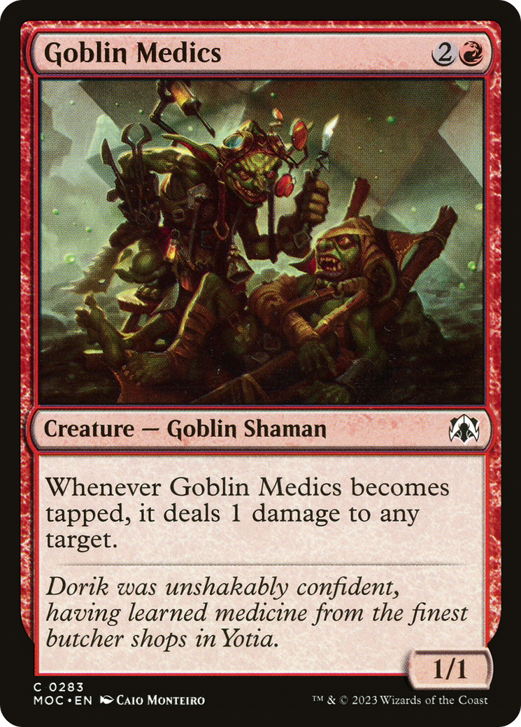 Goblin Medics [March of the Machine Commander] | Silver Goblin