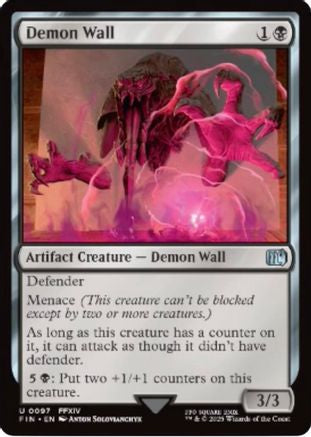 Demon Wall (097) Foil - FINAL FANTASY