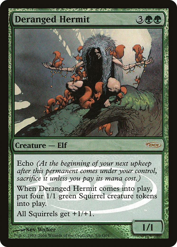 Deranged Hermit (005) Foil - Judge Gift Cards 2004