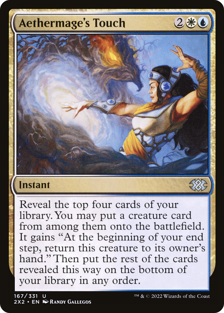 Aethermage's Touch [Double Masters 2022] Foil