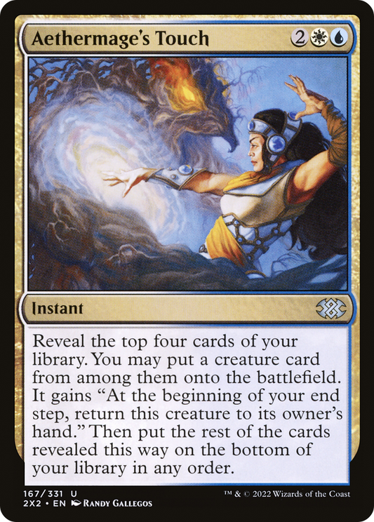 Aethermage's Touch [Double Masters 2022] Foil