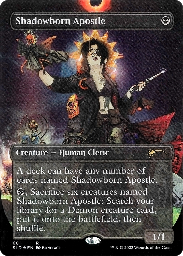 Shadowborn Apostle (681) (Borderless) [Secret Lair Drop Promos] | Silver Goblin