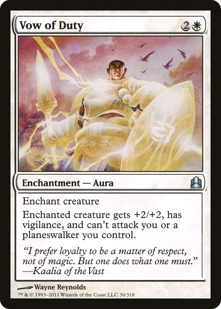 Vow of Duty [Commander 2011]