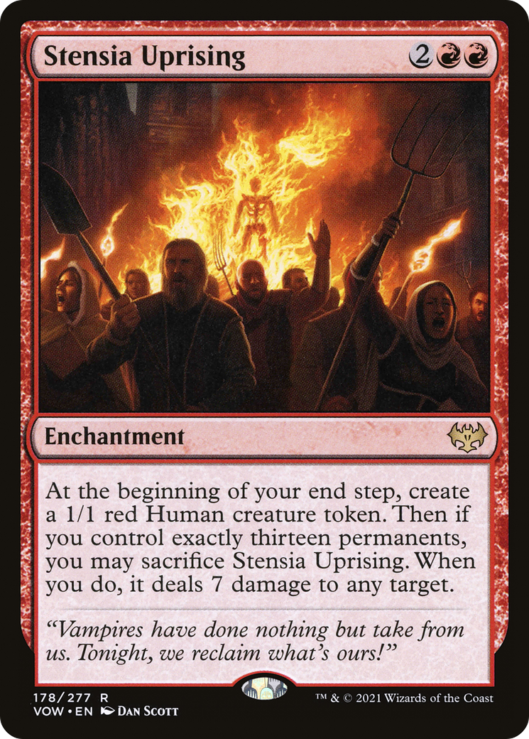 Stensia Uprising [Innistrad: Crimson Vow] | Silver Goblin