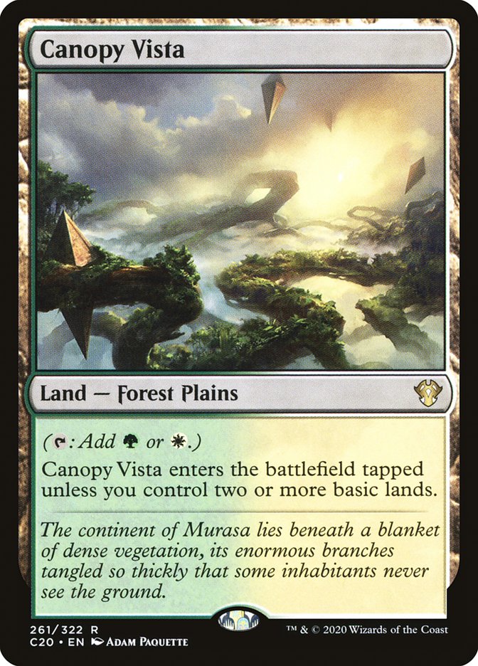 Canopy Vista [Commander 2020] | Silver Goblin