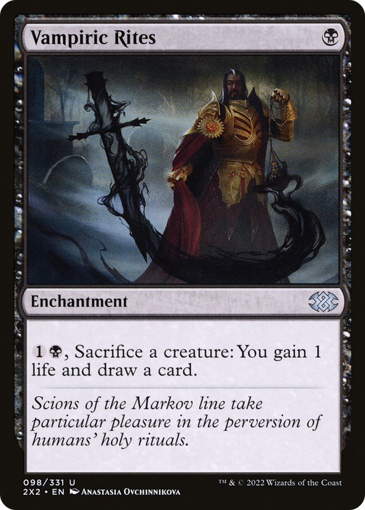 Vampiric Rites [Double Masters 2022] Foil