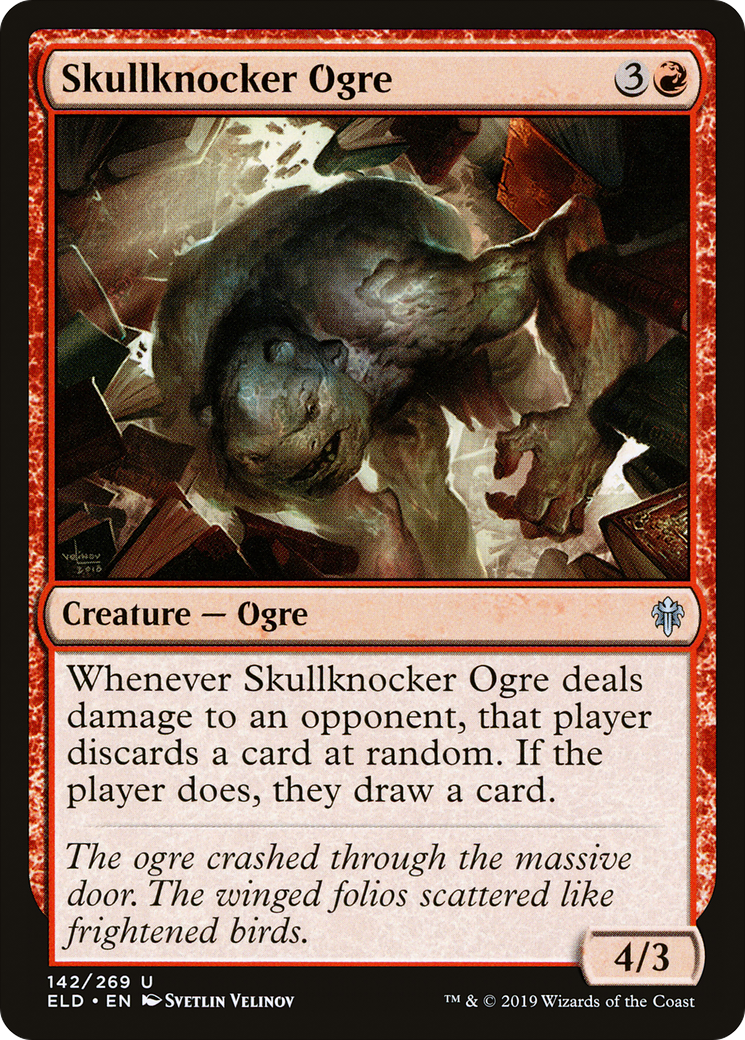 Skullknocker Ogre [Throne of Eldraine] | Silver Goblin