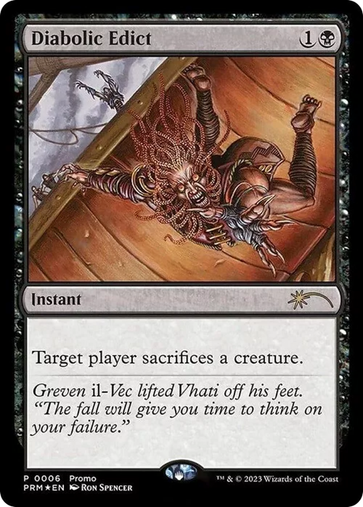 Diabolic Edict (2024) Foil - Media and Collaboration Promos