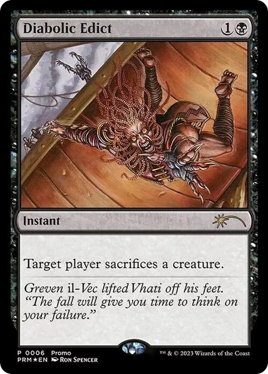 Diabolic Edict (2024) Foil - Media and Collaboration Promos
