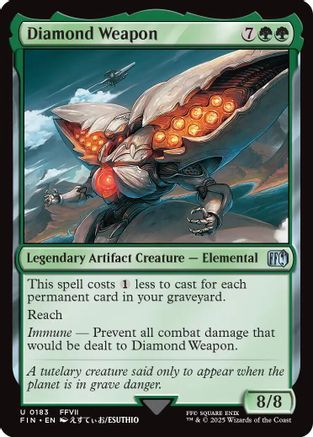 Diamond Weapon (183) Foil - FINAL FANTASY