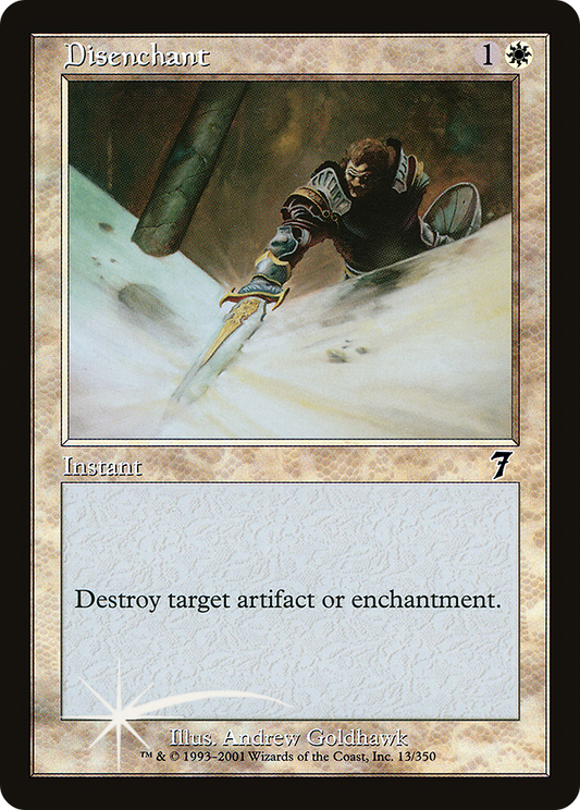 Disenchant (013) Foil - Seventh Edition