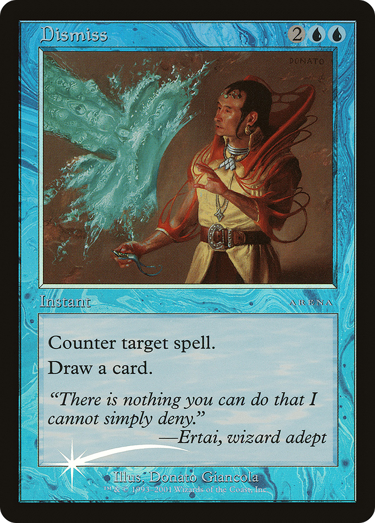 Dismiss (004) Foil - Arena League 2001