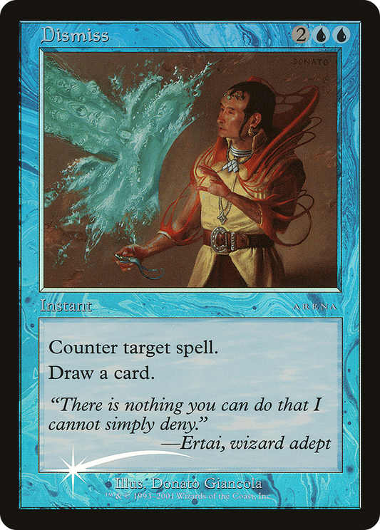 Dismiss (004) Foil - Arena League 2001