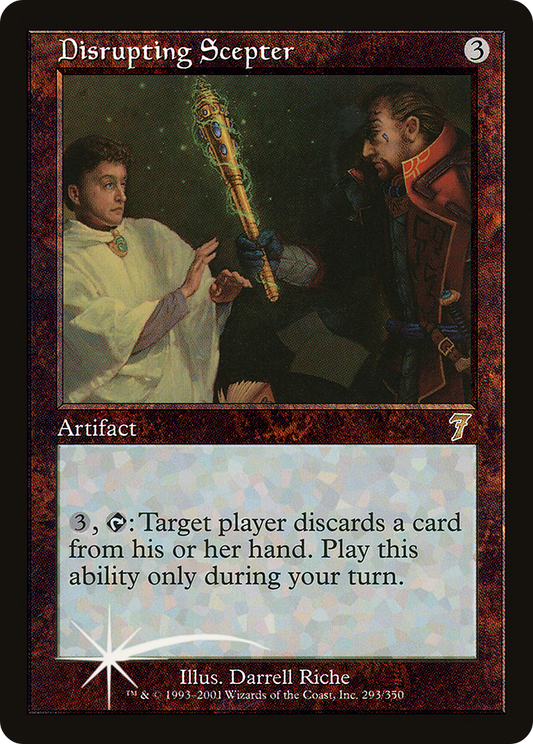 Disrupting Scepter (293) Foil - Seventh Edition