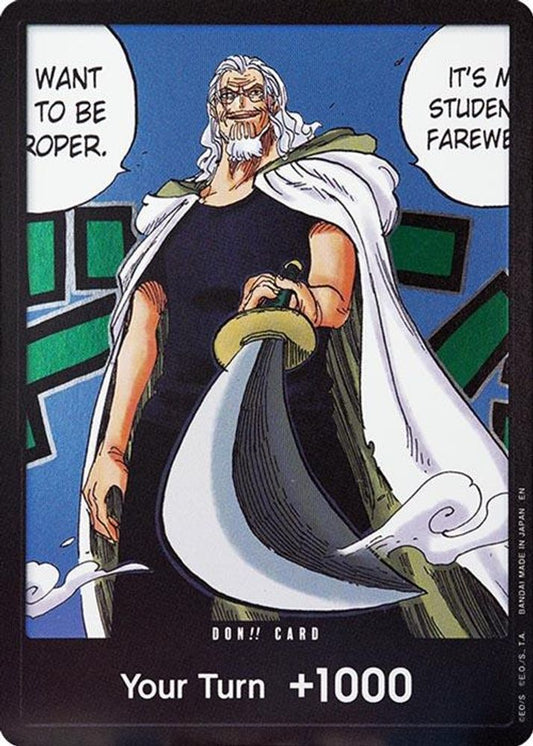 DON!! Card (Silvers Rayleigh) Foil -OP12