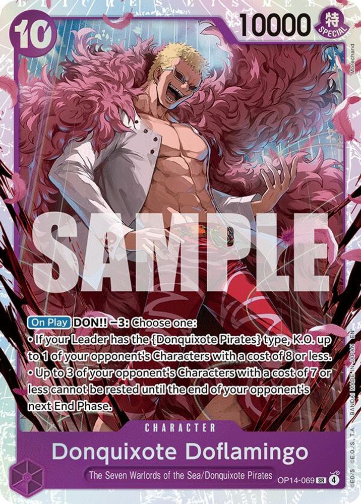 Donquixhote Doflamingo (OP14-069) Foil