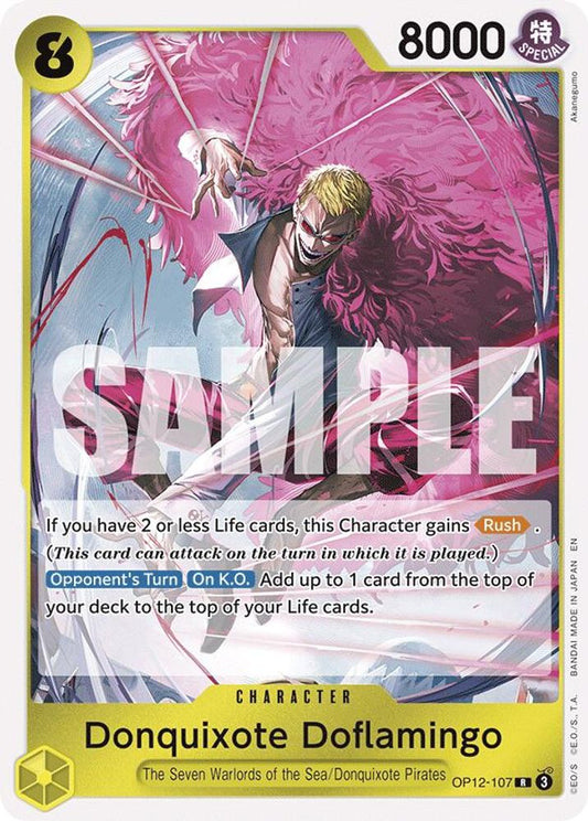 Donquixote Doflamingo (OP12-107) Foil