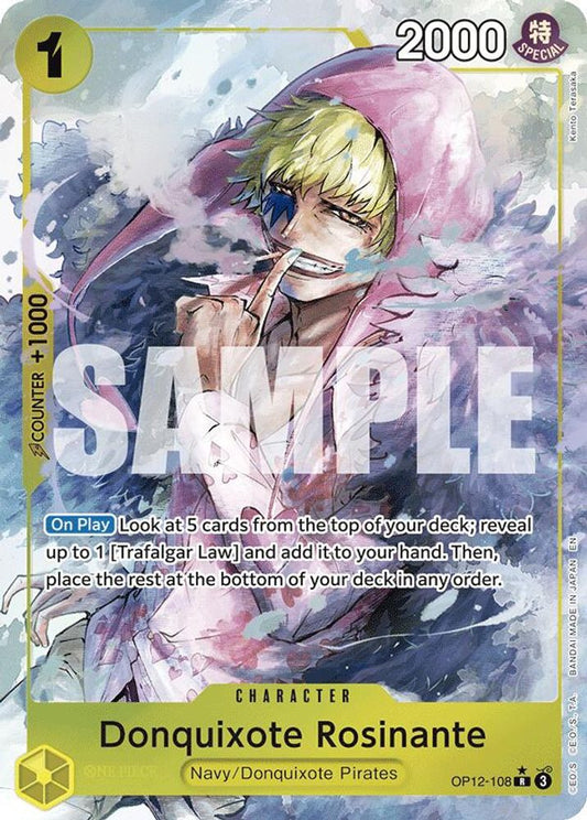 Donquixote Rosinante (Alternate Art) (OP12-108) Foil
