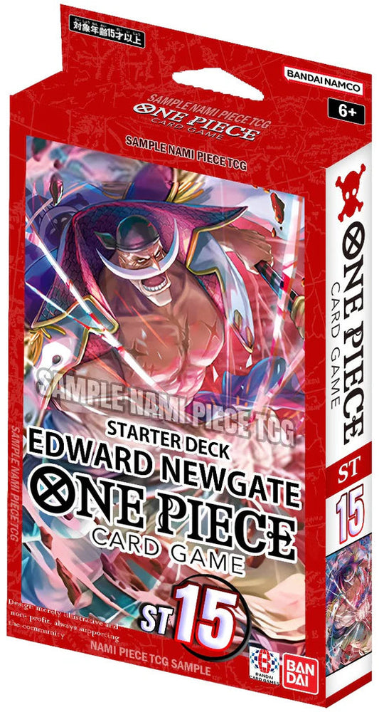 One Piece CG: Starter Deck - RED Edward.Newgate [ST-15]