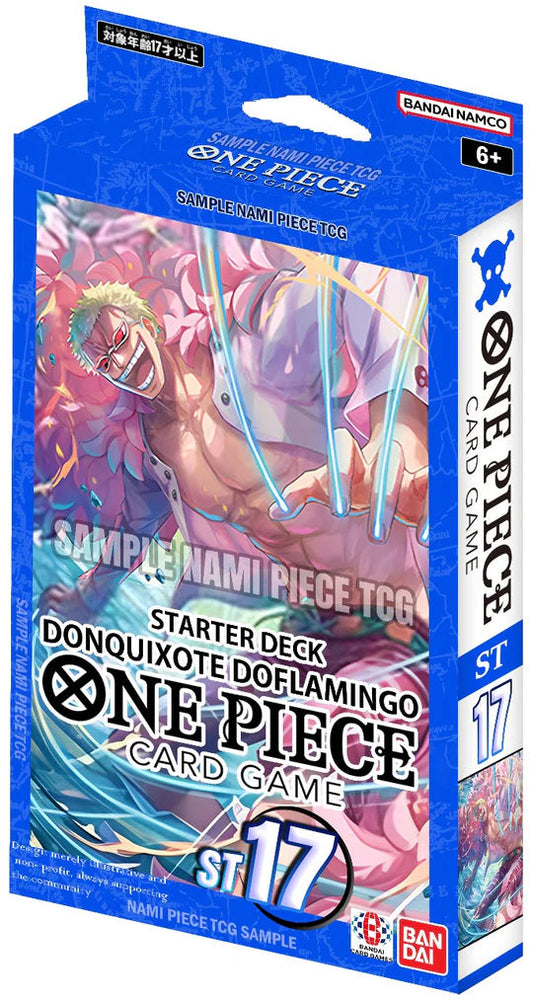 One Piece CG: Starter Deck - BLUE Donquixote Doflamingo [ST-17]