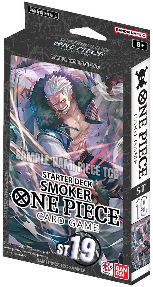 One Piece CG: Starter Deck - BLACK Smoker [ST-19]