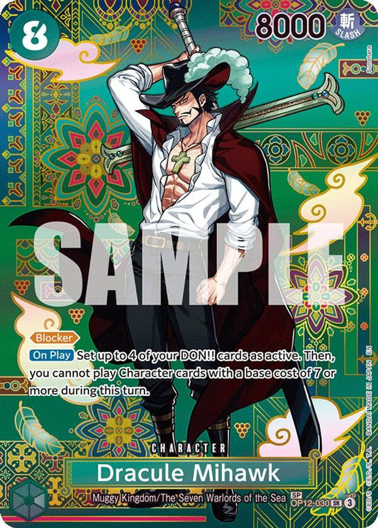 Dracule Mihawk (SP) (OP12-030) Foil