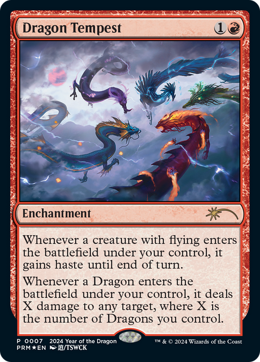 Dragon Tempest (007) (Year of the Dragon 2024) Foil - Standard Showdown Promos