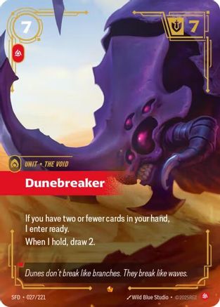 Dunebreaker (027) Foil - Spiritforged